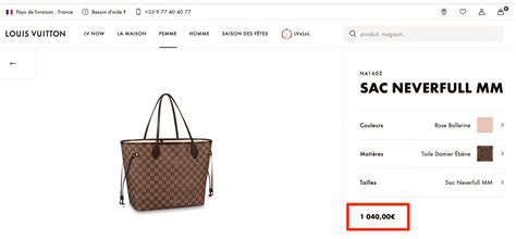 louis vuitton cheaper in paris|lv neverfull price in paris.